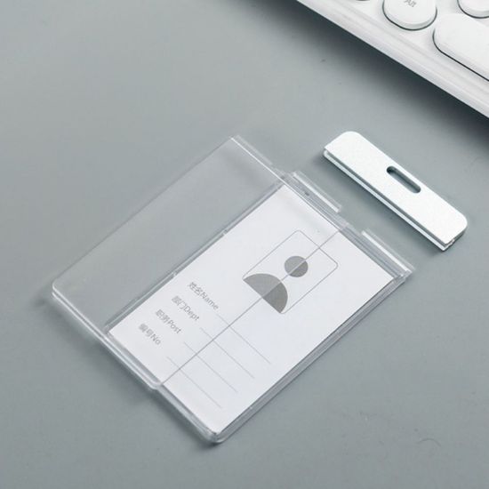 슬라이딩 출입증 명찰 케이스 커버 릴홀더(WF618B0)