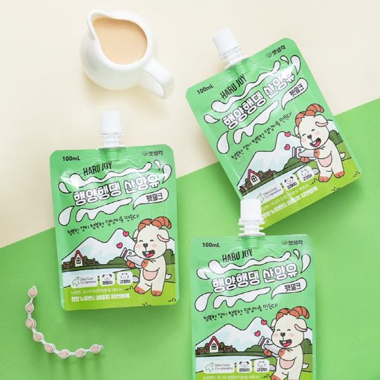 펫생각 하루조이 행양행댕 산양유 펫밀크 10개입