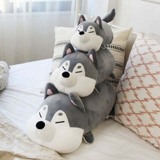 [모찌타운] 허스키 강아지 애착인형 말랑모찌인형 S