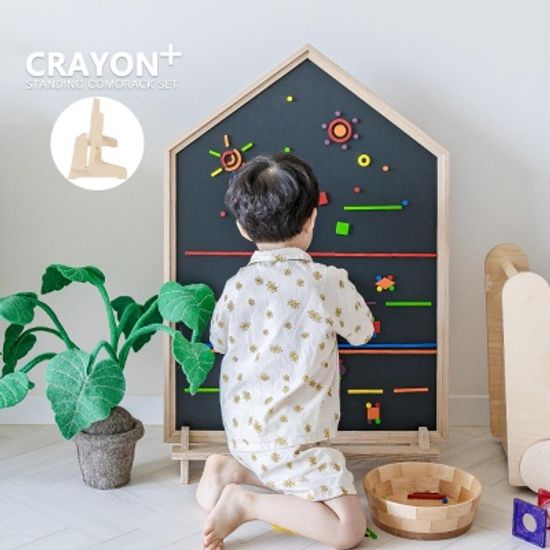 크레용 하우스보드+스탠딩꼬모랙 세트