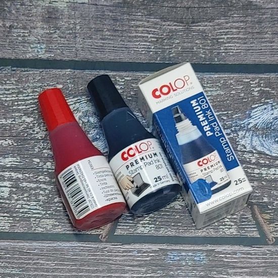 컬럽 넘버링,자동 스탬프패드 리필 잉크 PREMIUM 801