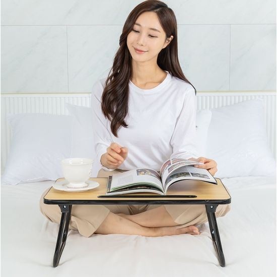 레토 접이식 테이블 슬림형 좌식 베드테이블 LNS-S05