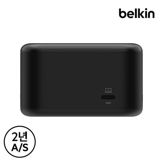 벨킨 6in1 코어 GaN 독 130W C타입 멀티허브 INC018