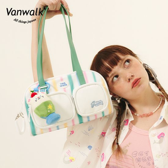 반워크 시그니처 토트백