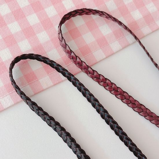 가죽 꼬임 핸드폰 넥스트랩(2컬러)