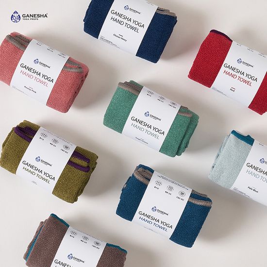 [핫트랙스비밀특가] 더 가네샤 요가 핸드타월 4PACK