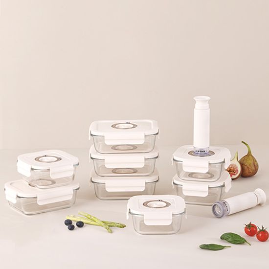 리앤쿡 프레시 오픈 데이팅 진공밀폐용기 10종세트