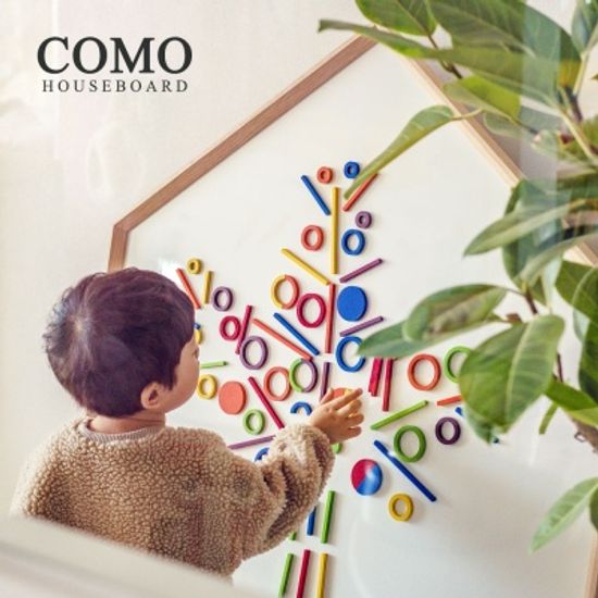 [꼬메모이] 꼬모 하우스 보드 스탠딩꼬모랙 세트