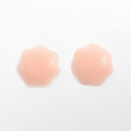 완벽밀착 실리콘 니플패치 5세트 꽃형 여성 유두 밴드