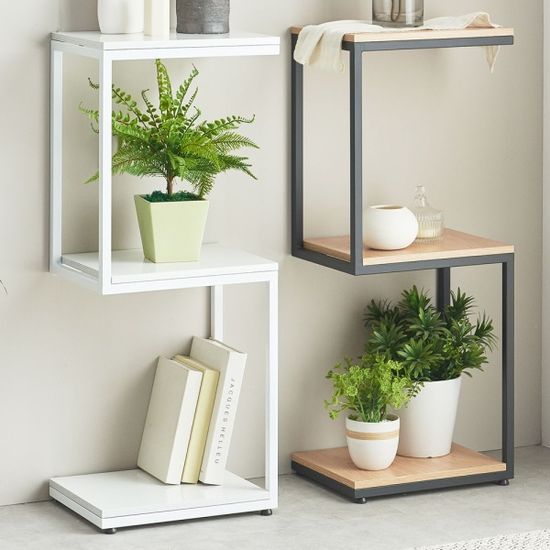 잭팟 선반 3단 팬트리 책 수납 철제 진열장 (착불)