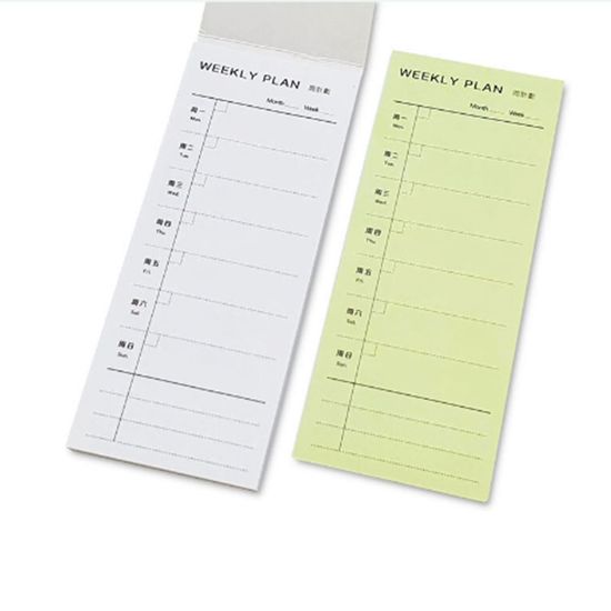 위클리 주간 업무 할일 메모지 플랜 수첩(WD595D7)