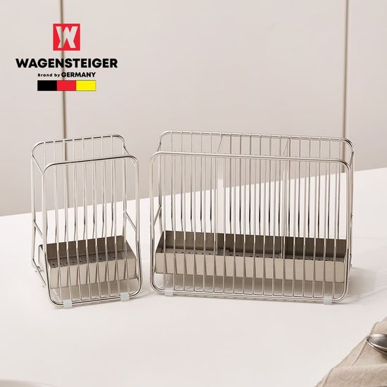 바겐슈타이거 스텐 304 와이어수저통 (대)