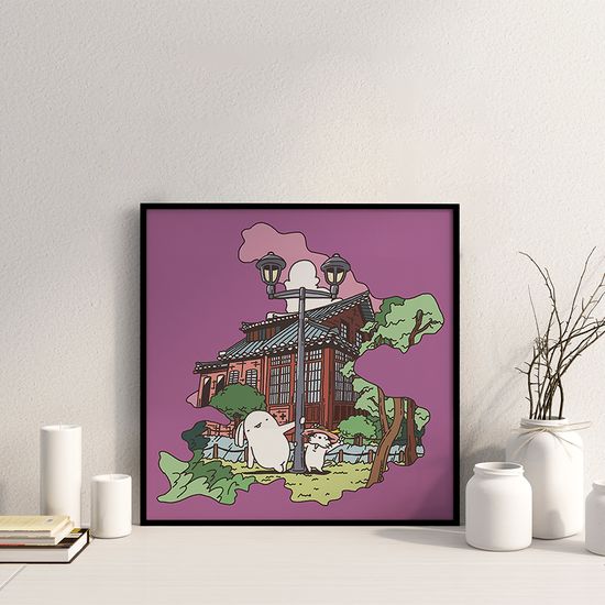 청라언덕, 진현수 작가 그림