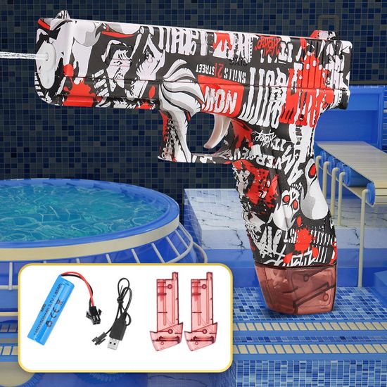 그래피티 커플 글록 전동 워터건 인싸템 물총 물놀이