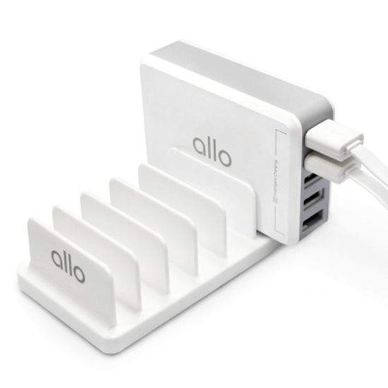 알로코리아 5포트 업무용 멀티충전기 UC401 USB멀티탭