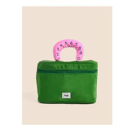 다이얼 여행용 대용량 메이크업 파우치가방 2color