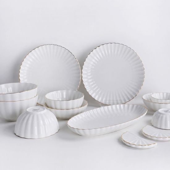 목화 2인 식기세트 B 13P