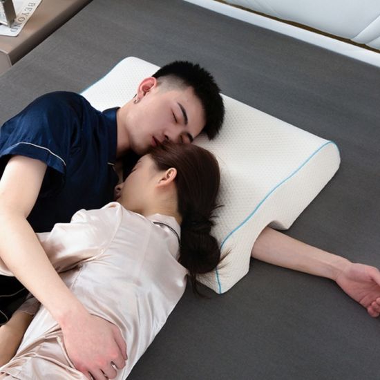 2인용 메모리폼 커플 팔베개 왼팔 옆잠베개