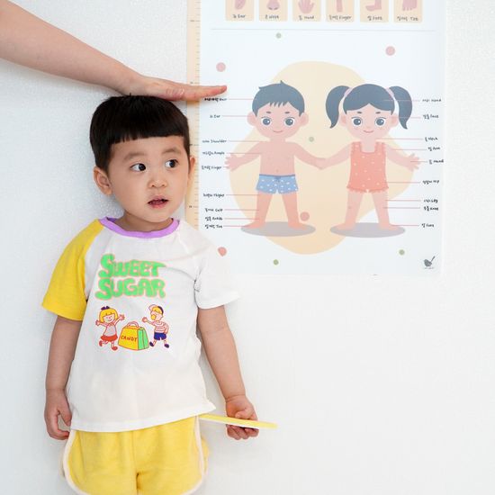 유아 학습 방수포스터
