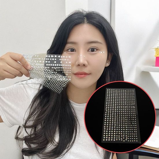 페이스큐빅 스티커 큐빅 페이스 원형(WFGTH1E)