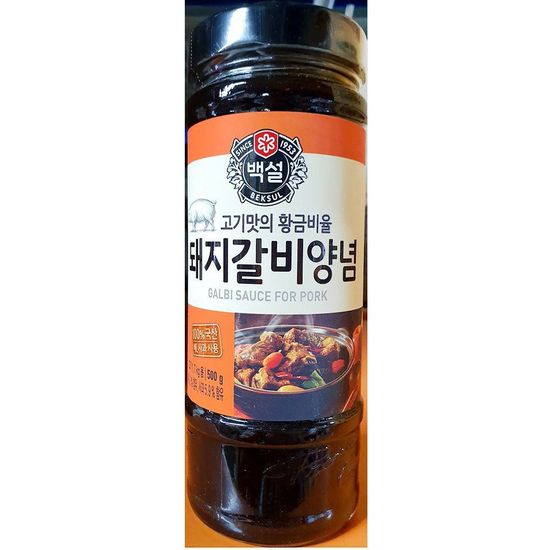 돼지갈비양념(백설 500g)(WF2205F)