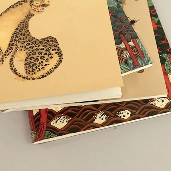 고급스럽고 깔끔한 전통 민화노트 3종