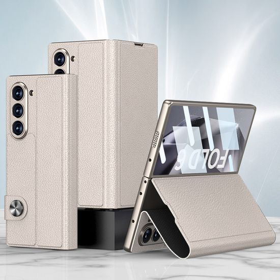 갤럭시 z폴드 7 6 자석 버클 카드 지갑 풀커버 케이스