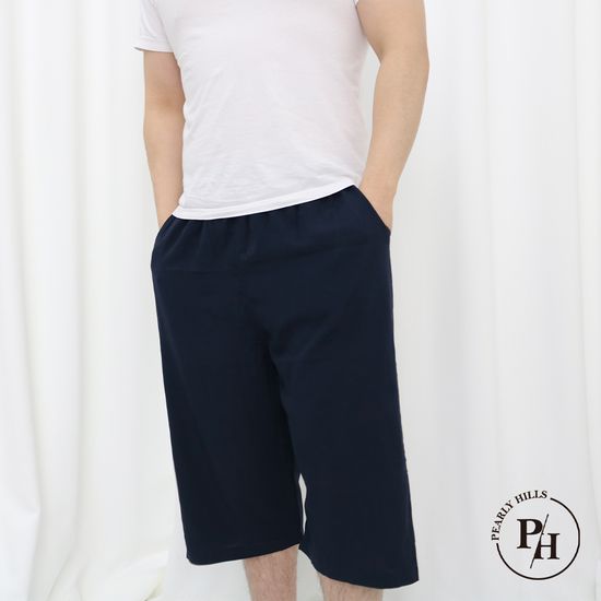 페리힐즈 7031 인견 남자 7부 포켓파자마 바지 택1