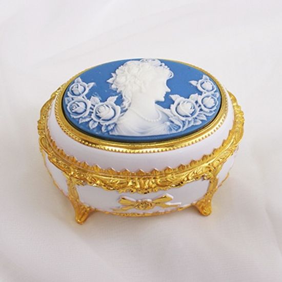 까메오 원형 오르골 보석함(AH-072) AH-072
