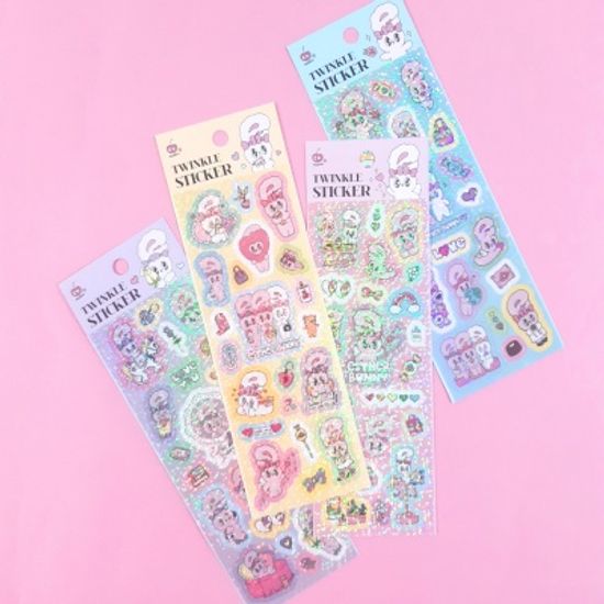 에스더버니 트윙클 스티커 (4디자인 1SET)
