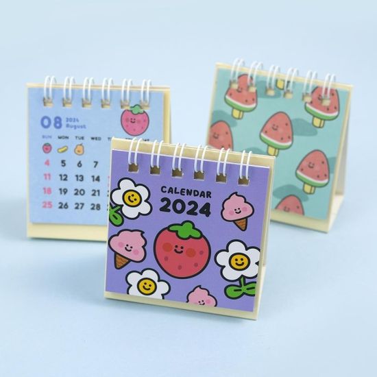 핑크풋 2024당근친구들쪼꼬미달력