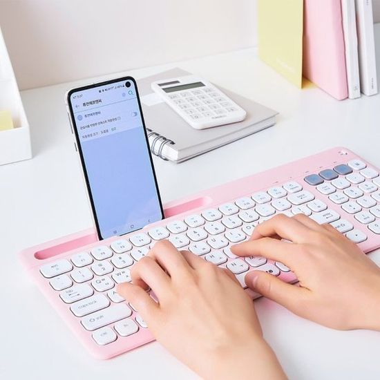아이노트 펜터그래프 무선키보드 마우스세트 KM408RB