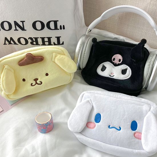 산리오 캐릭터 파우치 필통 케이스 학생 미니가방 6종