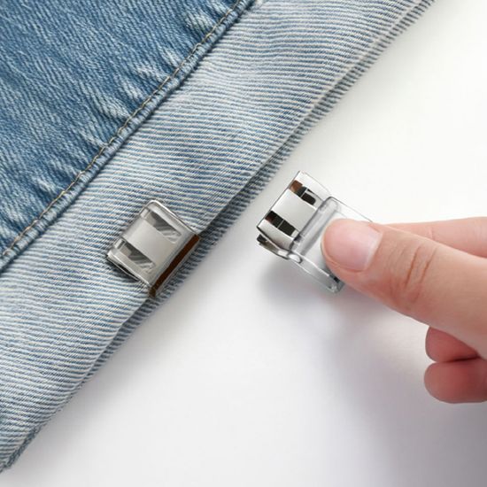 바지단 줄이기 밑단 고정 클립 바지 허리 줄이기