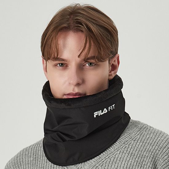 [FILA] 휠라 핏 웜업 넥워머 블랙