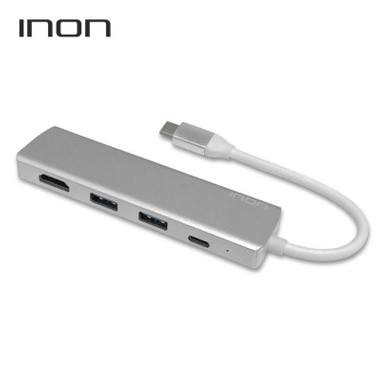USB C타입 to 3.0 4포트 with HDMI 허브 IN-UH110C