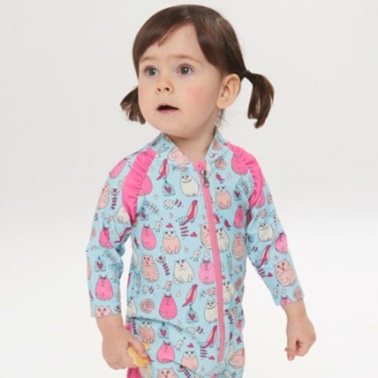 앨리빌리 캐시캣 베이비 래쉬가드(신생아~2돌)