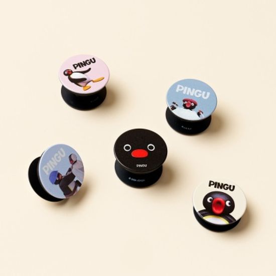 핑구 정품 뉴트로 이지그립 스마트톡 거치대 2세대