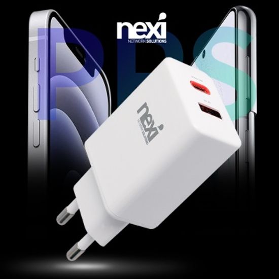 (NEXI) 넥시 25W PD-PPS 듀얼 초고속 충전기 (NX1241)