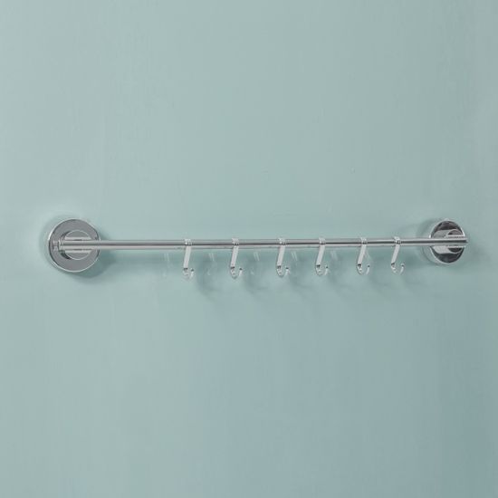 흡착식 주방 욕실 후크 걸이대 조리도구 세안용품걸이