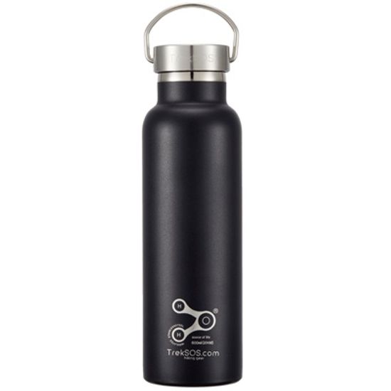스텐레스 보온보냉 컬러물병  Black 600ml BL600 BL600