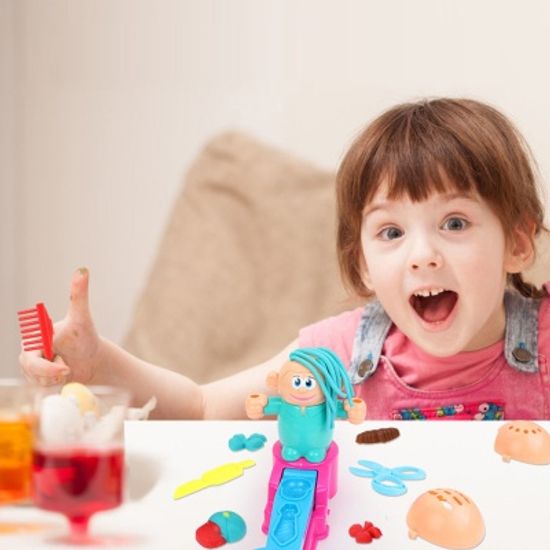 클레이 헤어드레서 미용실 점토 만들기 놀이 장난감