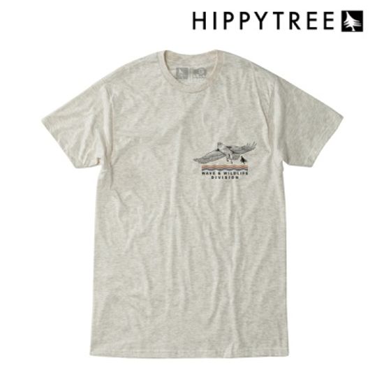 [히피트리] Wingtip Tee - Heather Natural