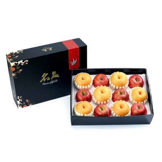 [초록자연] 혼합 5호 과일선물세트(사과6+배6)