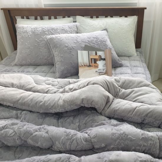 리빙밸류 따뜻한 제니 극세사 겨울 차렵이불 SS 단품[