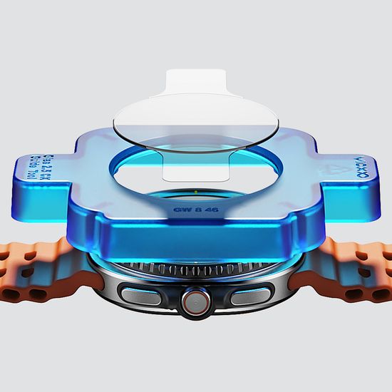 빅쏘 갤럭시워치8 클래식 강화유리 필름 2매