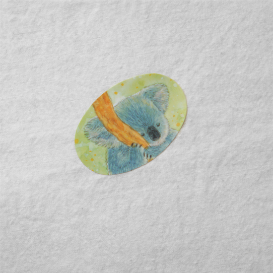 [수채 동물 카드] 코알라 ‘완벽한 낮잠 장소’