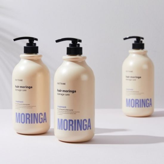 오르템 헤어 모링가 데미지 케어 샴푸/트리트먼트-모링가 샴푸 2000ml + 트리트먼트 1000ml