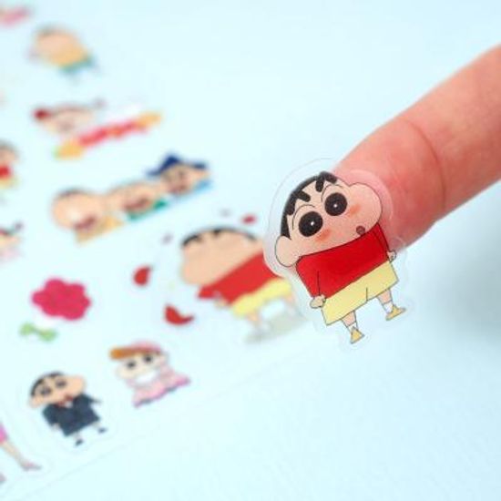 짱구는못말려 투명 스티커 ver2