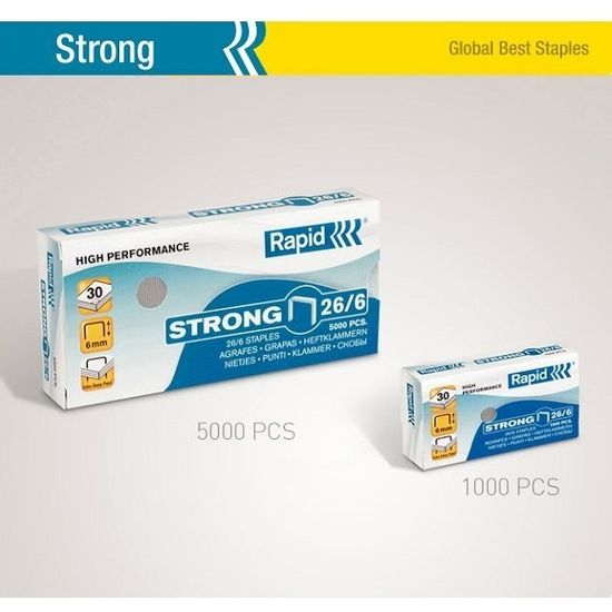 래피드 더강한 33호 Strong 26/6호 심/침 5000pcsx5통